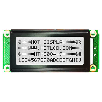 Mô-đun LCD ký tự mỏng 4X20 màu trắng dành cho công nghiệp HTM2004-9