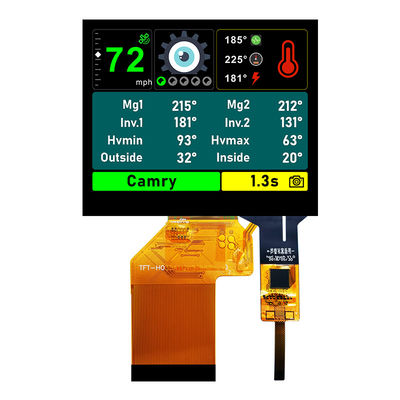 Bảng điều khiển cảm ứng LCD TFT 3,5&quot; 320x240 dành cho màn hình Pcap của thiết bị đo đạc trên xe