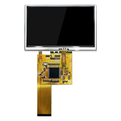 Giải pháp hiển thị tùy chỉnh 4,3 inch Bảng điều khiển cảm ứng điện trở 800x480