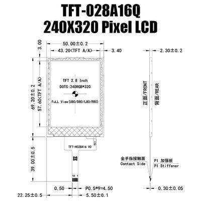 Mô-đun SPI TFT 2,8 inch ST7789V, Màn hình IPS có thể đọc được bằng ánh sáng mặt trời IPS