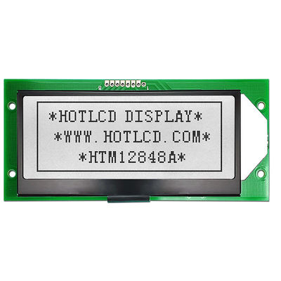 Màn hình LCD đồ họa đơn sắc 128X48 COG với đèn nền trắng