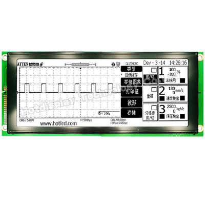 Mô-đun LCD đồ họa bền 640x200 DFSTN với đèn nền trắng HTM640200