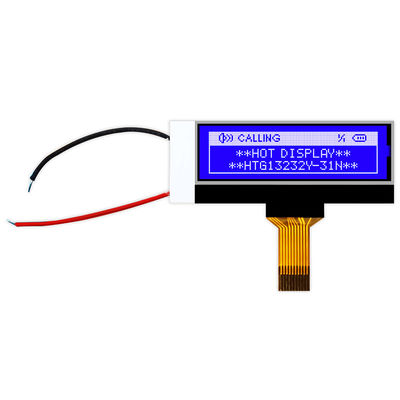 Mô-đun LCD COG 132x32 công nghiệp ST7567R Tích cực Transflective HTG13232Y