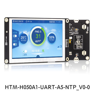 Màn hình nối tiếp thông minh 5 inch Bảng điều khiển hiển thị mô-đun LCD UART TFT 800x480 với giao diện TTL