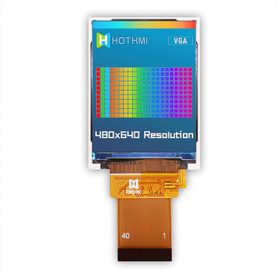 Màn hình LCD TFT 500cd/M2 2,4 inch Giao diện SPI 480X640 cho thiết bị đo TFT-H024A13VGIST5N40