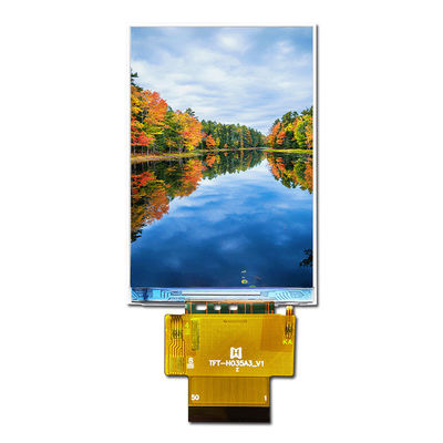 Màn hình LCD TFT 3,5&quot; đa năng Có thể đọc được ánh sáng mặt trời với giao diện tương thích TFT-H035A3HVIST5N50