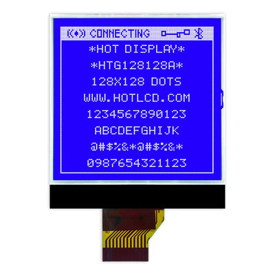 Chip 128X128 trên màn hình LCD thủy tinh, Màn hình LCD đồ họa đơn sắc UC1617S HTG128128A