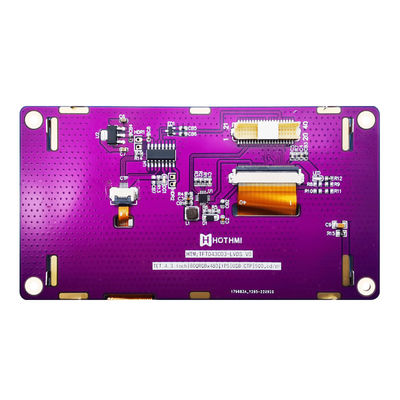 Màn hình TFT LCD 4,3 inch 800x480 LVDS Màn hình LCD IPS TFT điện dung