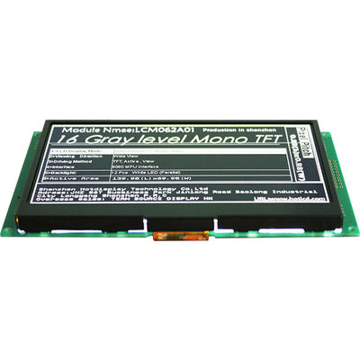 Màn hình LCD 6,2 inch Độ phân giải 640x320 Màn hình có thể đọc được bằng ánh sáng mặt trời MONO TFT LCD