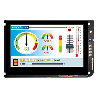 Màn hình cảm ứng điện dung 4,3 inch UART Màn hình TFT LCD 480x272 VỚI BAN ĐIỀU KHIỂN LCD