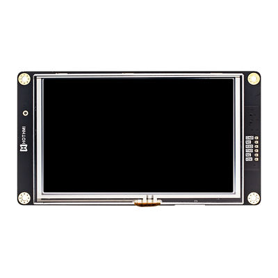Màn hình nối tiếp thông minh 5 inch Bảng điều khiển hiển thị mô-đun LCD UART TFT 800x480 với cảm ứng điện trở