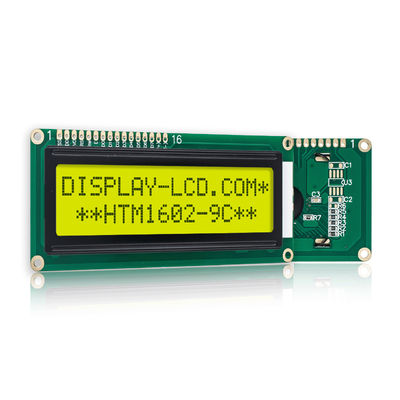 Mô-đun hiển thị LCD ký tự 16x2 STN + Nối tiếp màu xám với đèn nền màu xanh lục màu vàng