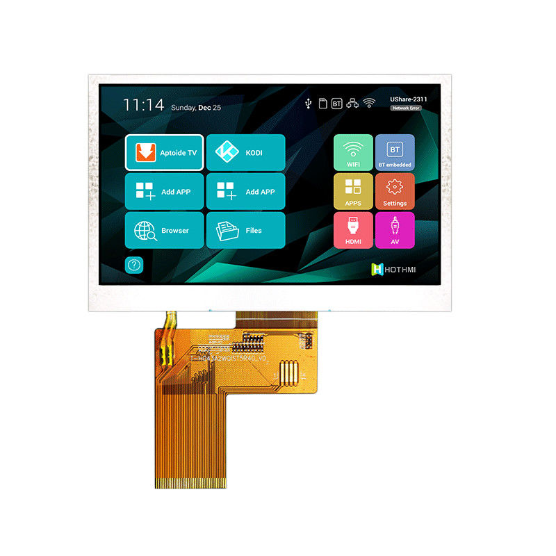 Màn hình LCD Tft 4,3 inch Màn hình IPS LCD 480x272 Nhà sản xuất màn hình TFT LCD